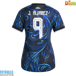 Billiga Argentina Julian Alvarez #9 Bortatröja Dam VM 2026 Kortärmad